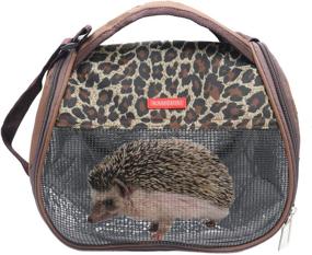 img 1 attached to Hedgehog Breathable Portable Chinchillas Hedgehogs Small Animals