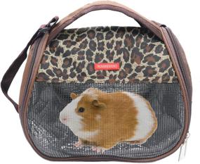img 4 attached to Hedgehog Breathable Portable Chinchillas Hedgehogs Small Animals