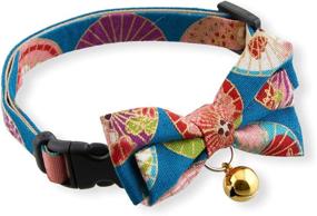 img 2 attached to Temari Bow Tie Collar Blue