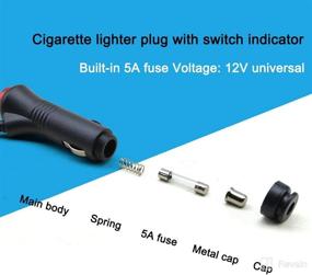img 3 attached to Cigarette Lighter Lighter 12V 24V Indicator