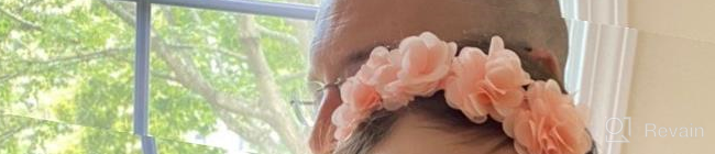 img 1 attached to Newborn Floral Headbands With Flower Crowns For 4-24 Month Babies - Perfect For Birthdays review by Todd Atherton