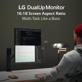 img 1 attached to LG 28MQ780 B DualUp Monitor: DCI P3 2560X2880, Dynamic Action Sync, Flicker Safe, Reader Mode, HDR10, 28MQ780-B.AUS, HD - Ultimate Visual Experience for Enhanced Productivity