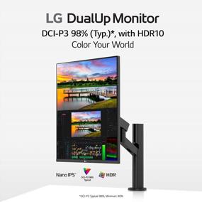img 2 attached to LG 28MQ780 B DualUp Monitor: DCI P3 2560X2880, Dynamic Action Sync, Flicker Safe, Reader Mode, HDR10, 28MQ780-B.AUS, HD - Ultimate Visual Experience for Enhanced Productivity