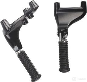 img 3 attached to LKV Rear Passenger Foot Pegs Rests Pedal Replacement for Harley Sportster Iron XL 883 1200 Forty Eight Seventy Two - 2014-2021 Model