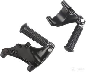 img 2 attached to LKV Rear Passenger Foot Pegs Rests Pedal Replacement for Harley Sportster Iron XL 883 1200 Forty Eight Seventy Two - 2014-2021 Model