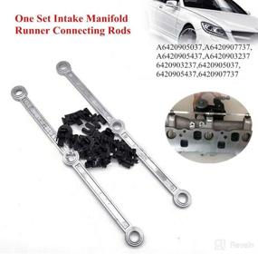 img 3 attached to Enhanced Intake Manifold Runner Connecting Rods for Mercedes Diesel 3.0L V6 OM642 Repair: Cheriezing