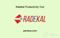 картинка 1 прикреплена к отзыву Radekal Productivity Tool от Daniel Ogbebor