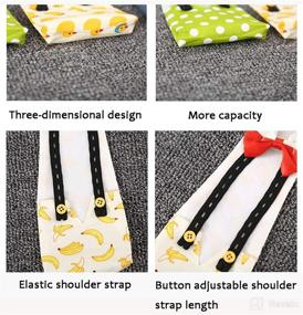 img 1 attached to 🐔 ABCD Chicken Diapers and Duck Diapers - Adjustable, Washable, Reusable, and Stylish Chicken Costumes