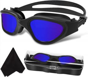 img 4 attached to 🏊 Polarized Swim Goggles - WIN.MAX Anti-Fog, UV Protection, Leak-Free, Clear Vision - Ideal for Men, Women, Adults, and Teens