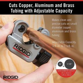 img 2 attached to RIDGID 40617 Precision Tubing Cutter