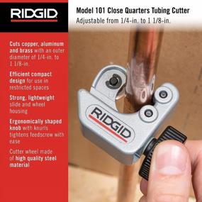 img 3 attached to RIDGID 40617 Precision Tubing Cutter