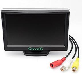 img 2 attached to 📸 Enhance Your Rear View Experience with GreenYi-08 5 Inch AHD Backup Camera Monitor