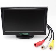 📸 enhance your rear view experience with greenyi-08 5 inch ahd backup camera monitor логотип