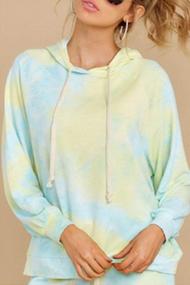 img 3 attached to Trendy And Comfy: Selowin Tie Dye Women'S Sweatsuit With Long Sleeve Pullover And Sweatpants Set For Relaxing And Jogging