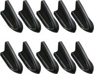 🏎️ universal top 10pcs/lot black roof shark fin spoiler wing vortex generator for racing cars логотип