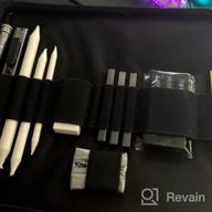 img 1 attached to 35-Piece Sketching Art Set With ADAXI Drawing Pencils, Sketch Book, And Graphite Charcoal Sticks Tool In Zipper Case - Professional Drawing Kit For Adults And Kids, All In One Case With 50 Pages review by Rodrigo Harrison