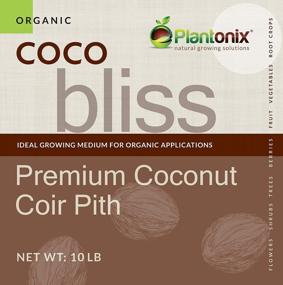 img 3 attached to Organic Coco Bliss Coconut Coir Pith: Ideal Substrate For Your Garden – Low EC And PH, 100% Organic And OMRI Listed (40 Lbs)