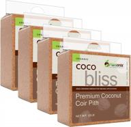 organic coco bliss coconut coir pith: ideal substrate for your garden – low ec and ph, 100% organic and omri listed (40 lbs) logo