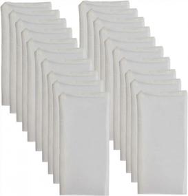 img 2 attached to Dulytek Double-Stitched Nylon Filter Bags - 20 Pack, 25 Micron, 2" X 6", Guaranteed No Blowouts