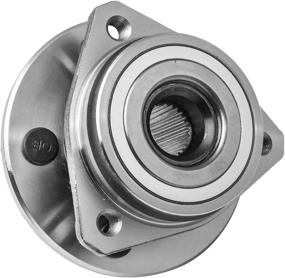 img 2 attached to 🔧 Front Wheel Hub and Bearing Assembly for Jeep Grand Cherokee Comanche Wagoneer Wrangler TJ YJ AUQDD 513084 [Left or Right, 5 Lug]