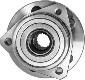 img 1 attached to 🔧 Front Wheel Hub and Bearing Assembly for Jeep Grand Cherokee Comanche Wagoneer Wrangler TJ YJ AUQDD 513084 [Left or Right, 5 Lug]