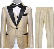 🤵 tuxedo festive pieces blazer: the perfect wedding attire for boys - clothing, suits & sport coats logo