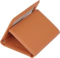 👜 banuce women's genuine leather trifold handbag and wallet combo set logo