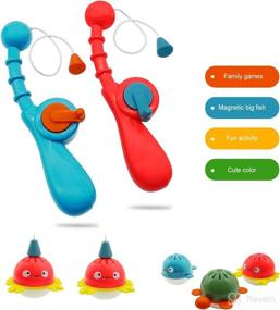 img 1 attached to 🧼 Magnetic Fishing Bathtub Toys for Toddlers - LBKR Tech: Engaging Water Toys for Kids, Enhancing Early Education for 2, 3, 4, 5 Year Old Boys and Girls