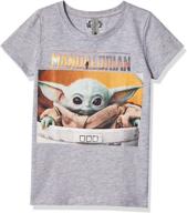 star wars girls crew large girls' clothing : tops, tees & blouses logo