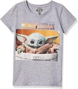 img 4 attached to Star Wars Girls Crew Large Girls' Clothing : Tops, Tees & Blouses