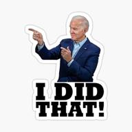 100pcs that biden stickers thats logo