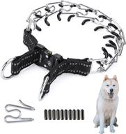 jipimon adjustable no pull dog collar: quick release training collar with rubber tip - ideal for small, medium, and large dogs logo