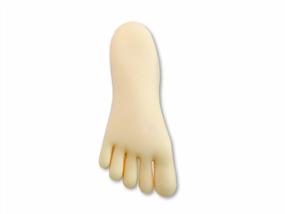 img 1 attached to Beauticom® Practice Nail Art Design Маникюр Педикюр Учебный манекен для рук для салонных художников и начинающих (V-227-Foot)