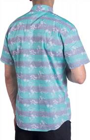 img 2 attached to Men'S Short Sleeve Hawaiian Button Down Shirt