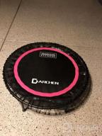 img 1 attached to Upgrade Your Fitness Routine With DARCHEN 350Lbs Rebounder Mini Trampoline For Adults - Safe, Quiet And Effective! review by Kevin Caldwell
