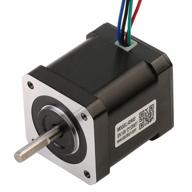high-performance nema 17 stepper motor with 56ncm torque, 2.0a current, and 4-lead design, ideal for 3d printers and cnc machines - includes 30cm cable logo