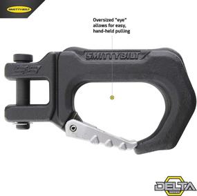 img 3 attached to Smittybilt Delta Hook 99018: Superior Strength and Versatility for Ultimate Towing Solutions