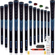 saplize cc01 golf grips 13 pack, высокая обратная связь, нескользящая конструкция, варианты 4 цветов, стандартный / средний размер, наборы обновлений / deluxe на выбор, резиновые ручки для гольфа логотип