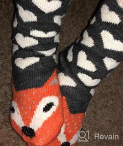 img 7 attached to Women'S Non-Slip Fleece Slipper Socks, Soft & Cozy Winter Warmth For Home