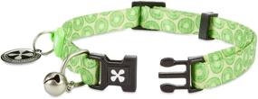 img 2 attached to 🐱 Max & Molly Classic Smart ID Cat Collar with Safety Bell and Breakaway Buckle - Enhance Your Cat's Safety
