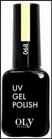 img 1 attached to Olystyle гель-лак для ногтей UV Gel Polish, 10 мл, 068 желтая пастель