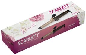 img 1 attached to Curling iron Scarlett SC-HS60676, mocha with gold
