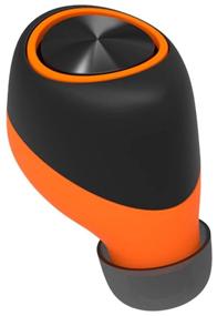 img 1 attached to Motorola VerveOnes wireless headphones, black/orange