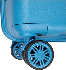 img 4 attached to Polypropylene suitcase L "case Singapore (size M), blue