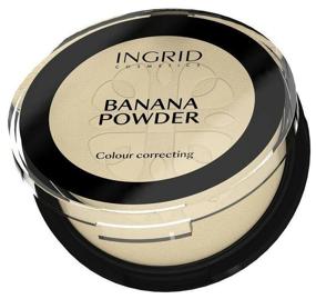 img 1 attached to Ingrid Cosmetics Color correcting powder banana