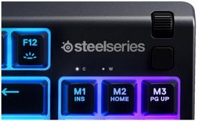 img 2 attached to Keyboard SteelSeries Apex 3 TKL RU Black USB SteelSeries Whisper-Quiet, Black, Russian