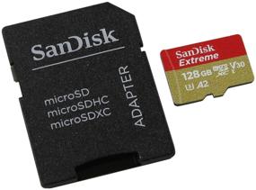 img 2 attached to Карта памяти SanDisk Extreme microSDXC 128GB SD Adapter 160/90MB/s