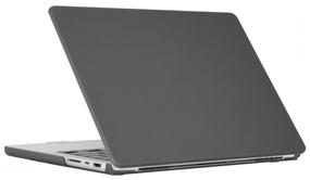 img 3 attached to Plastic cover for MacBook Pro 16.2 2021 HARDSHELL CASE, Model A2485, Matte black