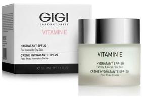 img 3 attached to Gigi cream Vitamin E Hydratant for normal to dry skin, 50 ml, 100 g