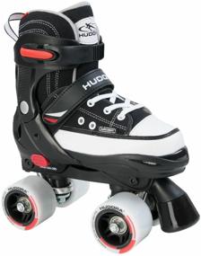 img 1 attached to Roller skates HUDORA Rollschuh Roller Skate, 22033, r. 28 - 31, pink/white